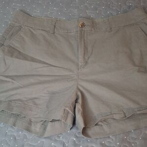 Old Navy High Rise Everyday Women's Gray Shorts size 14